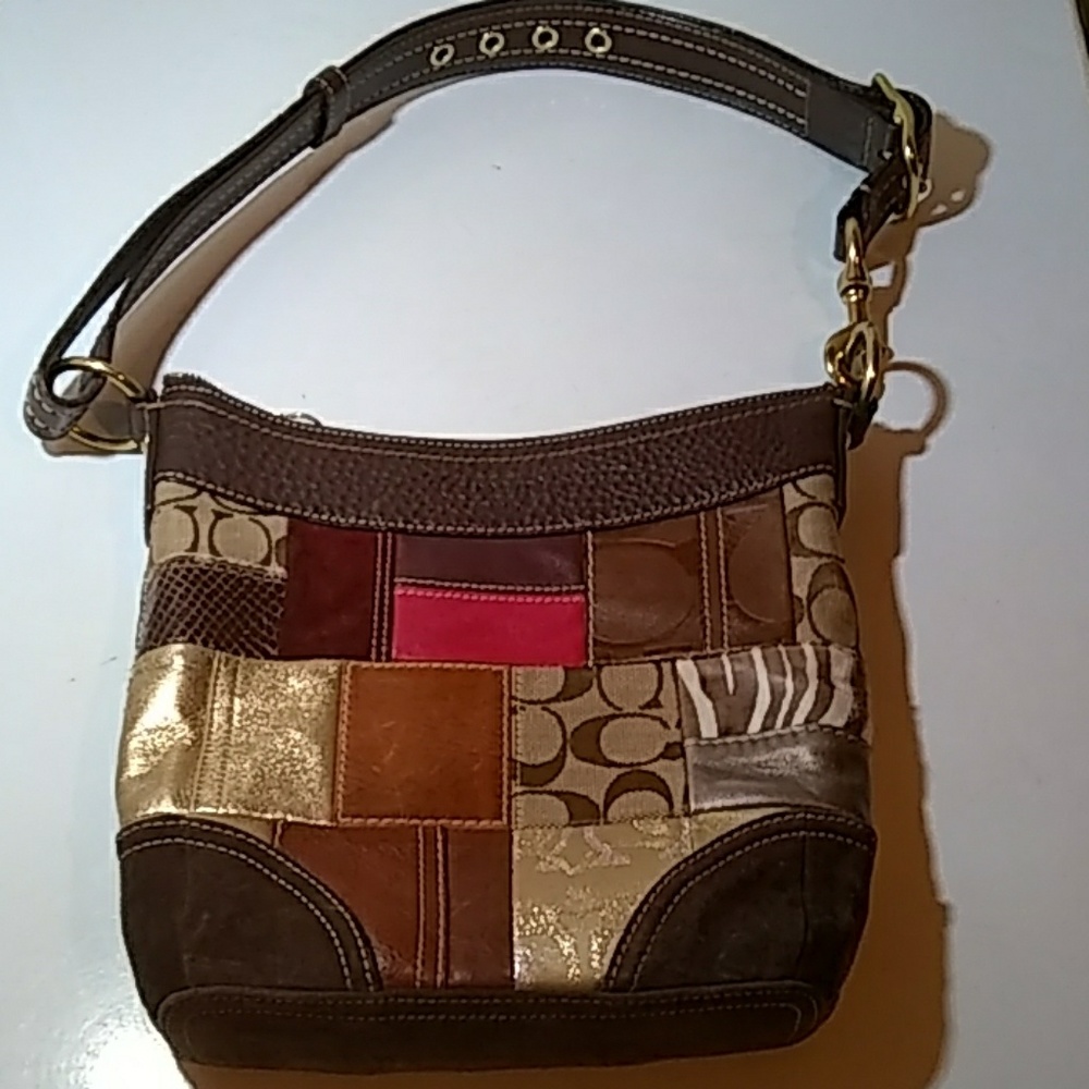 Coach Shoulder Purse Bag 10x9.5x2